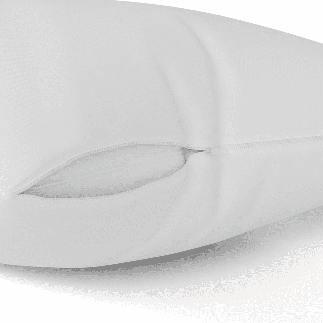 Poly-Cotton Zippered Pillow Cover  - Protects from Dirt, Dust, and Debris -200 Thread Count