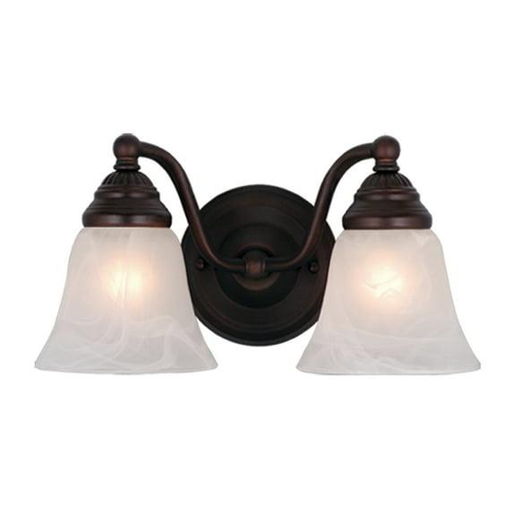 Vaxcel Standford 2 - Light Vanity in Oil Burnished Bronze