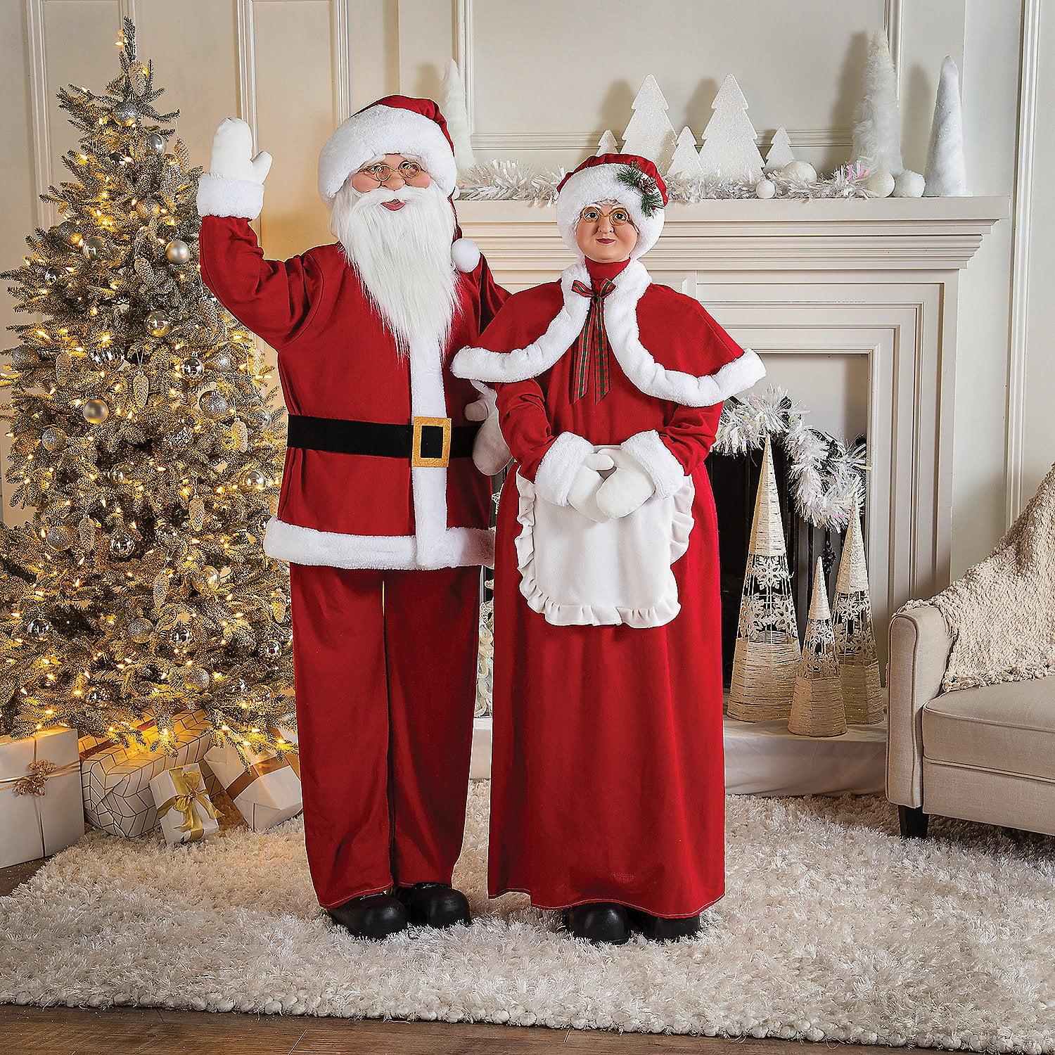 Standing Mr. & Mrs. Claus Decorating Kit Assortment May Vary