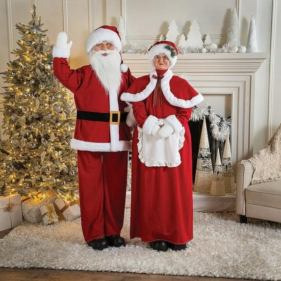 Standing Mr. & Mrs. Claus Decorating Kit Assortment May Vary