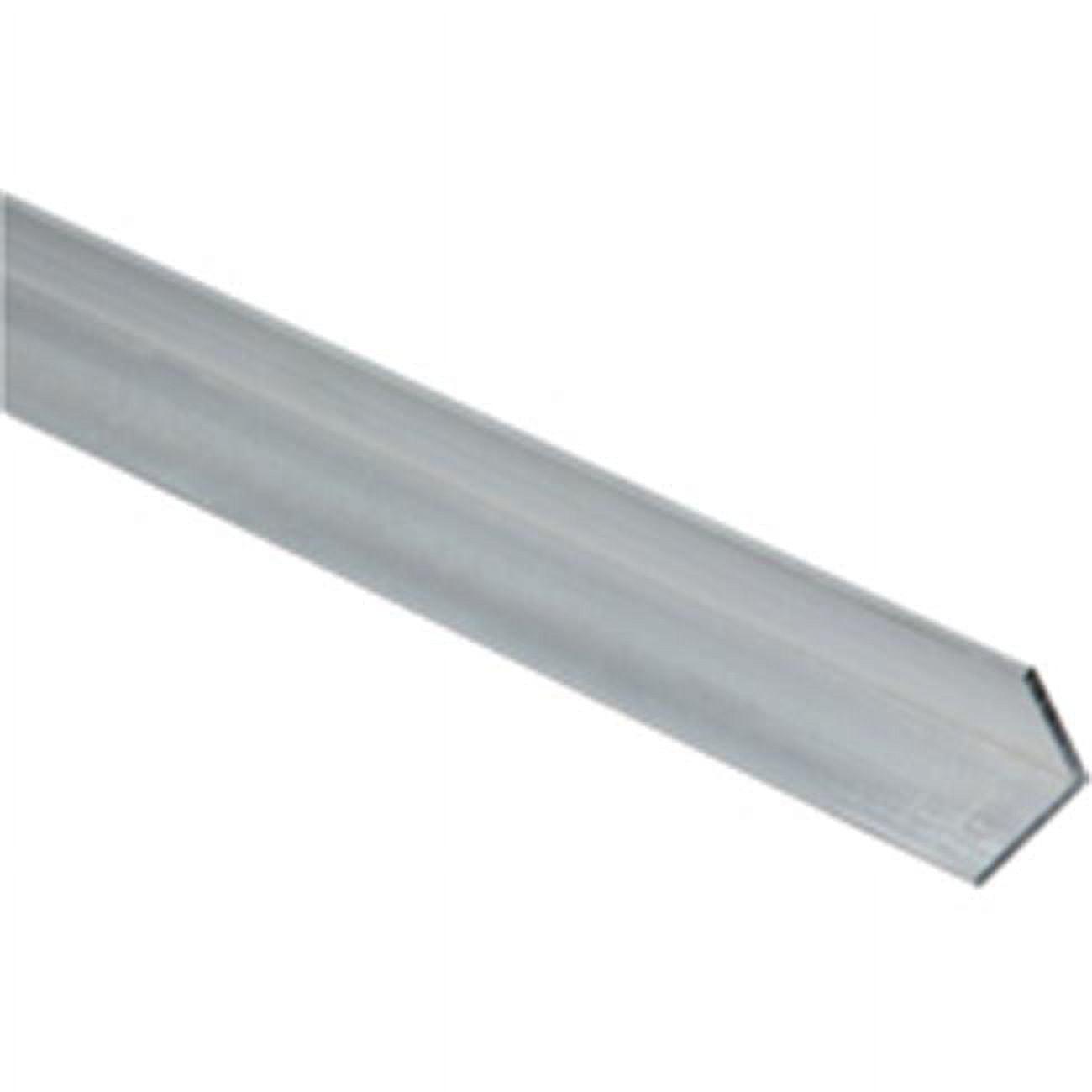 Mill Finish 48" Solid Aluminum Angle