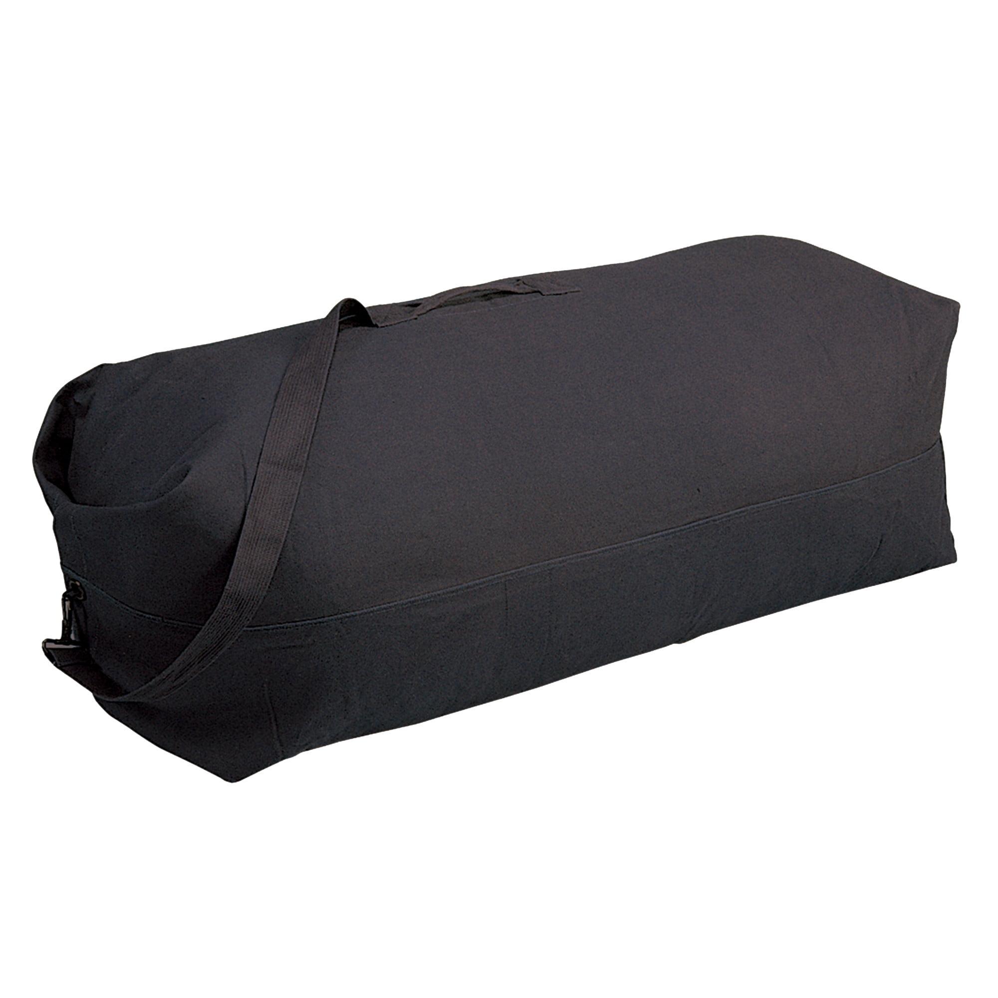 Stansport 42" Cotton Canvas Duffel Bag With Shoulder Strap