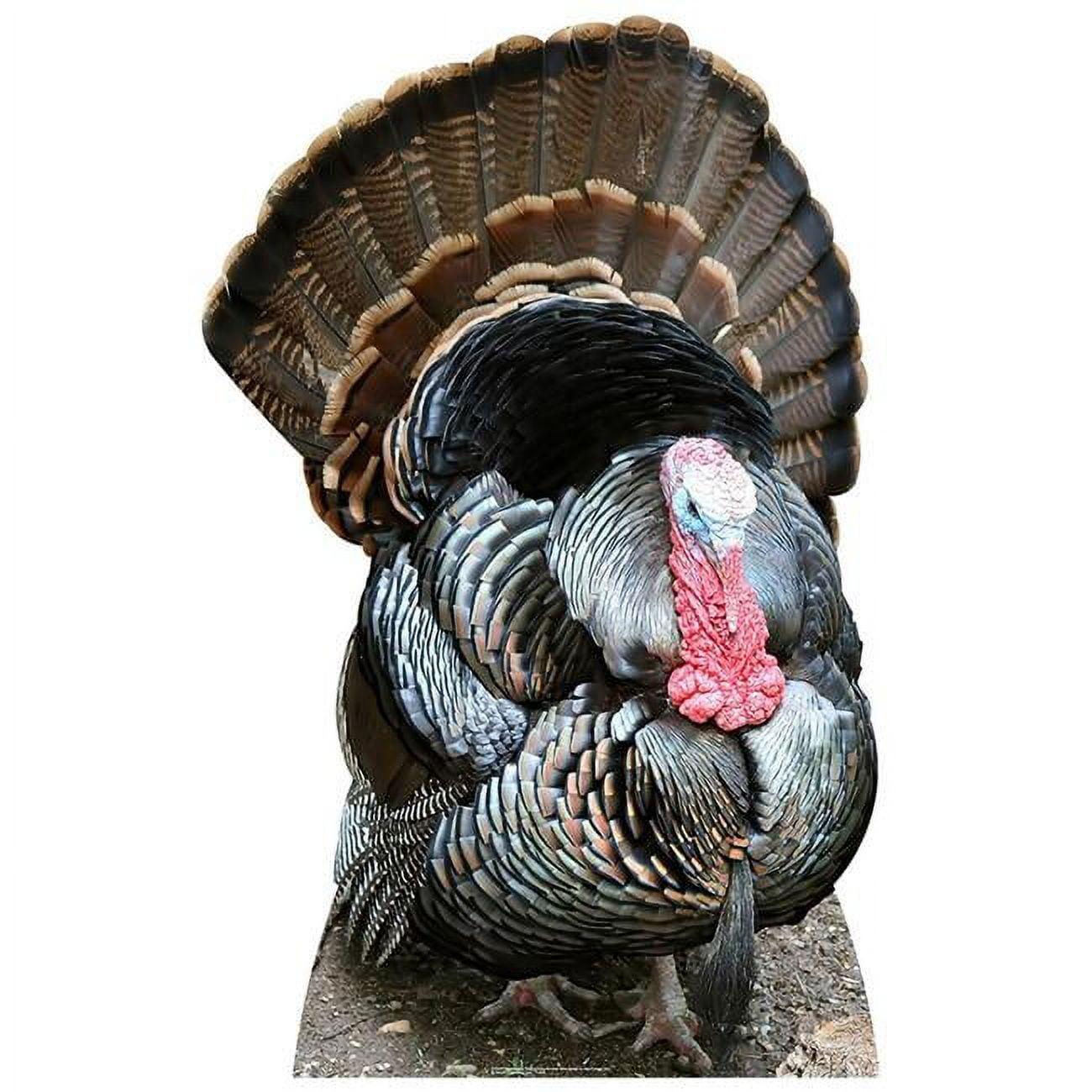 Life-Size Thanksgiving Turkey Cardboard Standup Decor