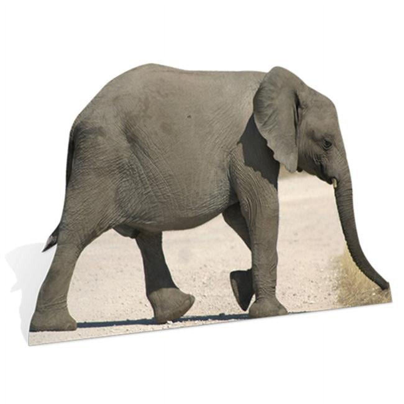 Life-Size Baby Elephant Cardboard Cutout Standup