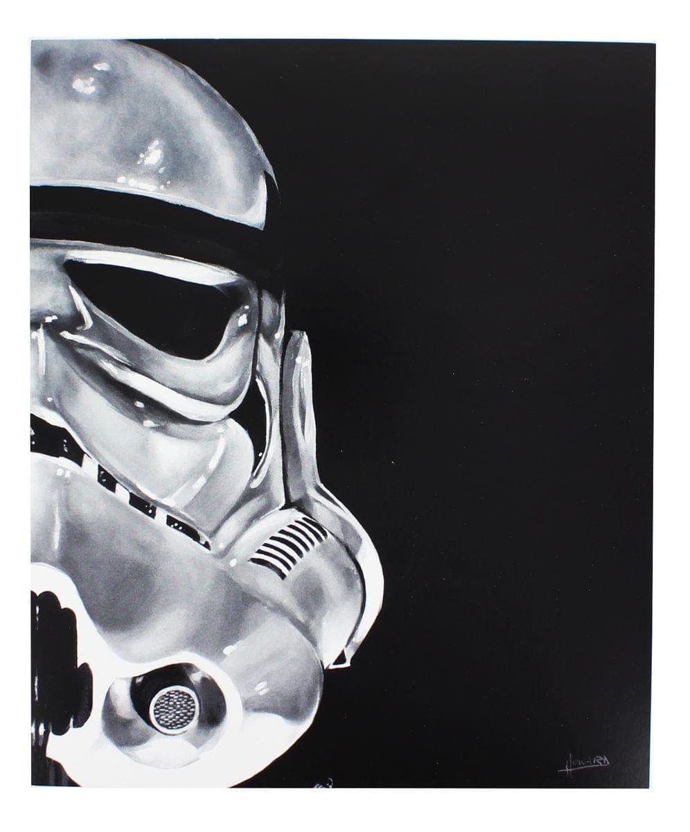 Star Wars Stormtrooper Black and White 8x10 Art Print