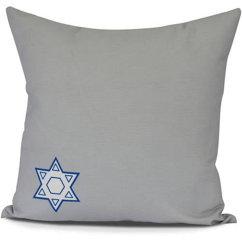 Star's Corner Geometric Print Pillow
