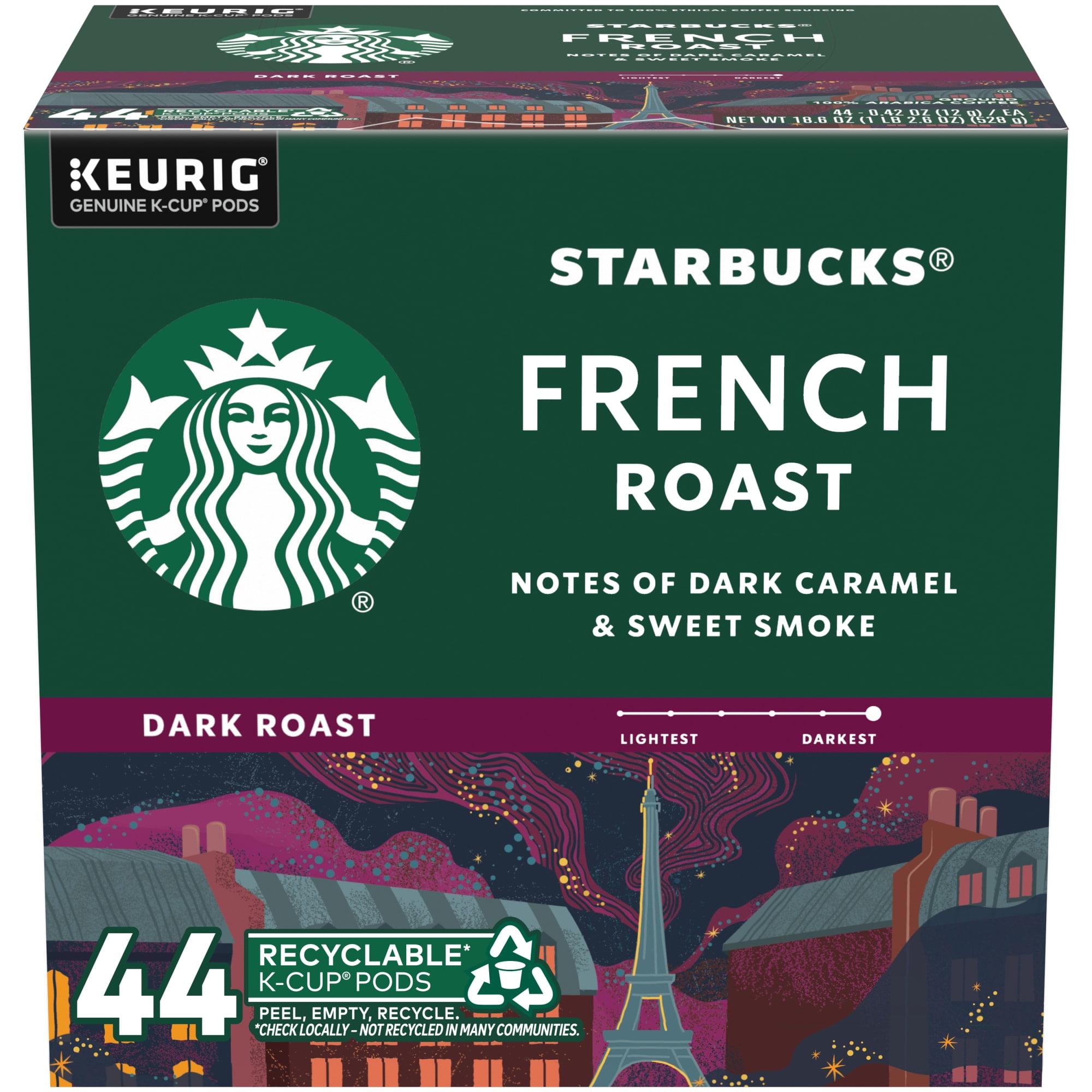 Starbucks Keurig French Roast Dark Roast Coffee Pods - 44 K-Cups