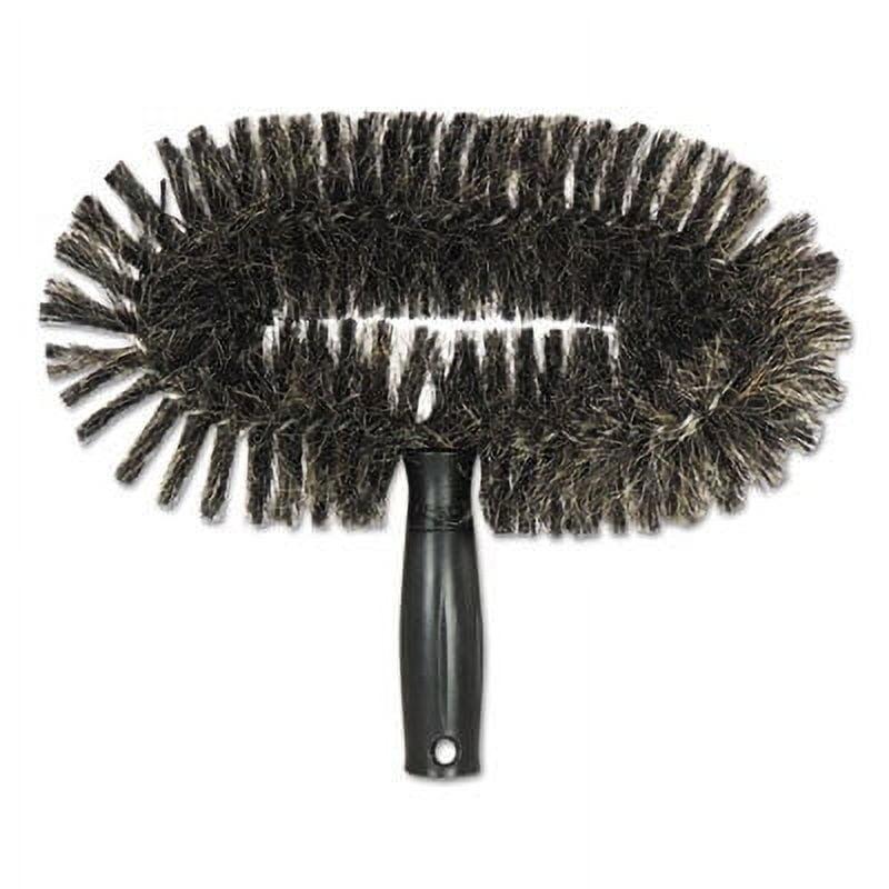 Wide Oval Horsehair Bristle Wall and Ceiling Duster