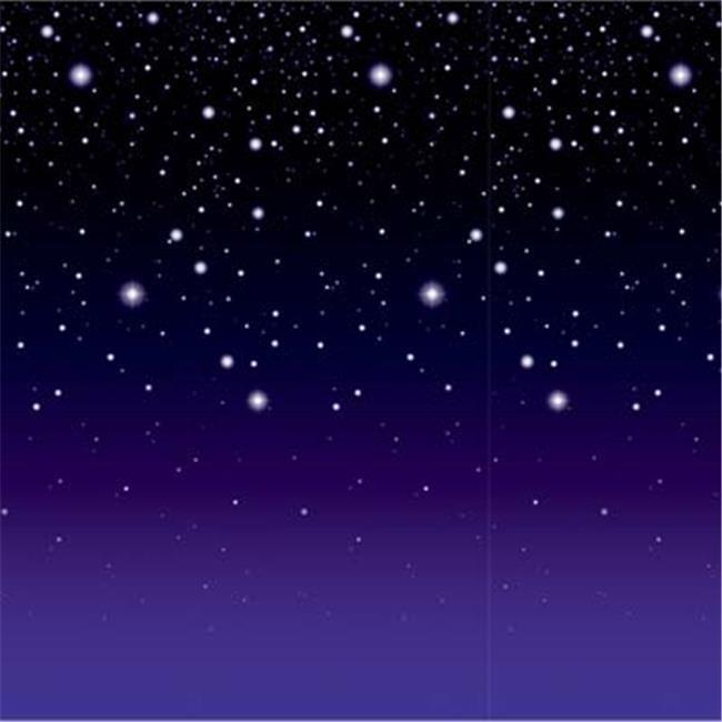 The Party Aisle™ Starry Night Backdrop - Pack of 6