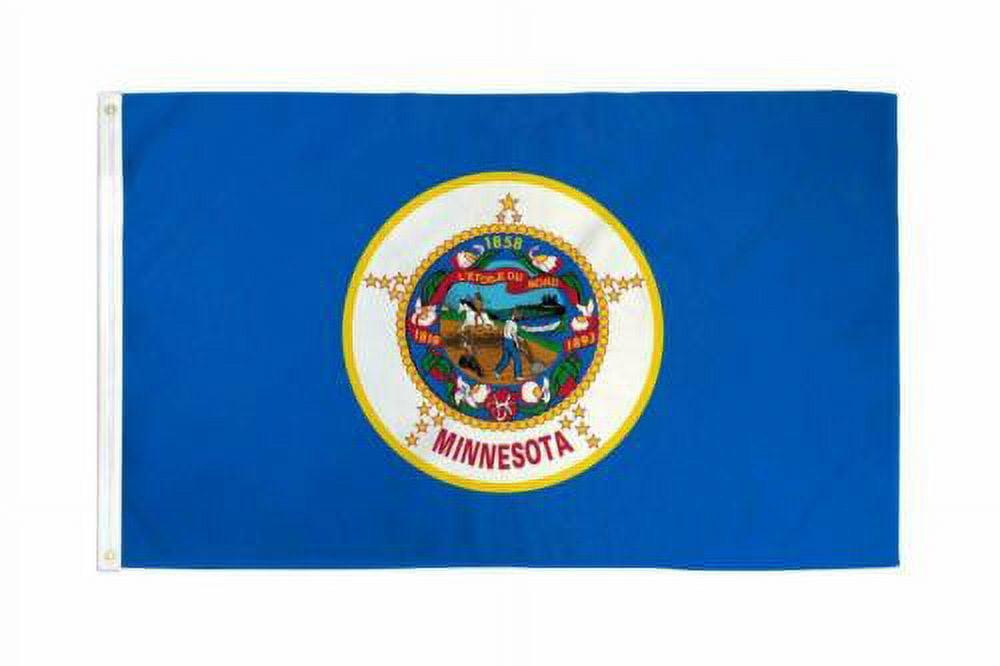 Minnesota State Flag 3x5FT Polyester with Grommets