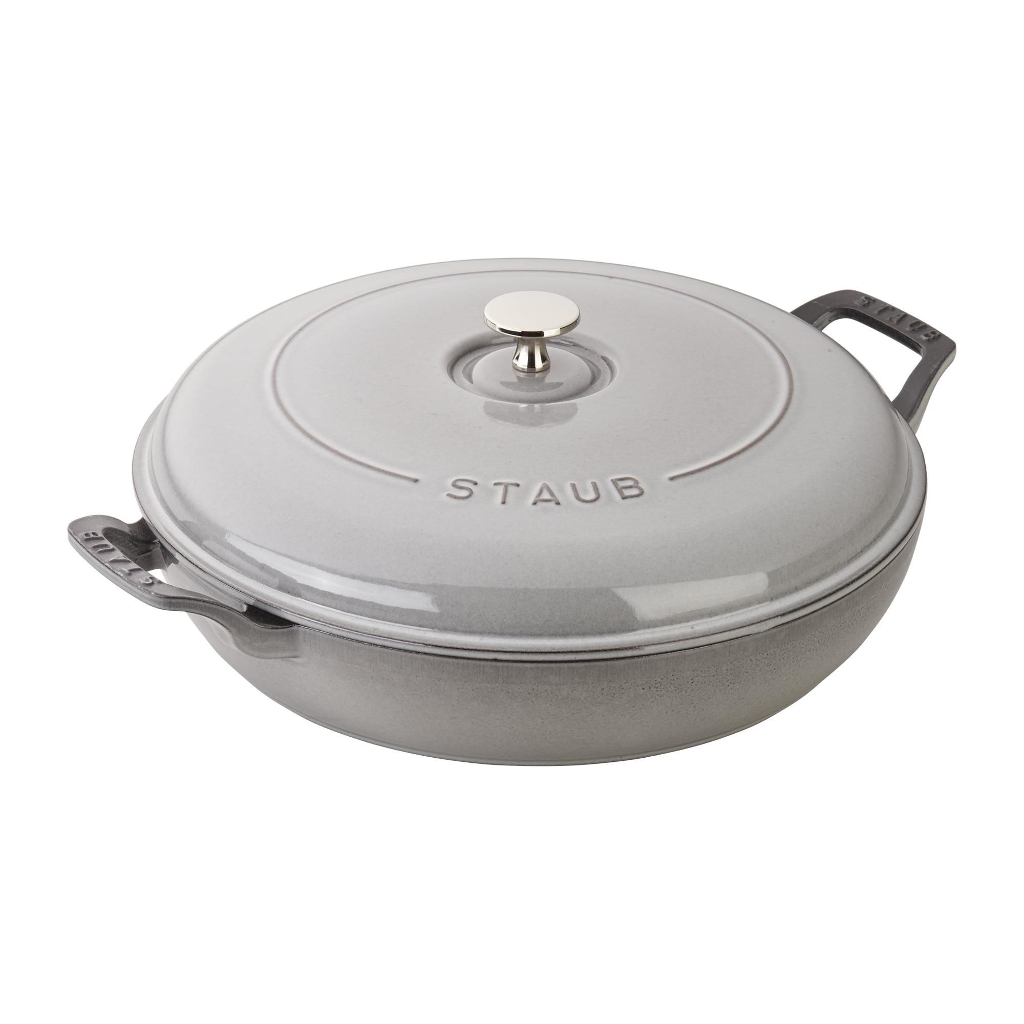Staub ® 3.5-Qt Graphite Braiser