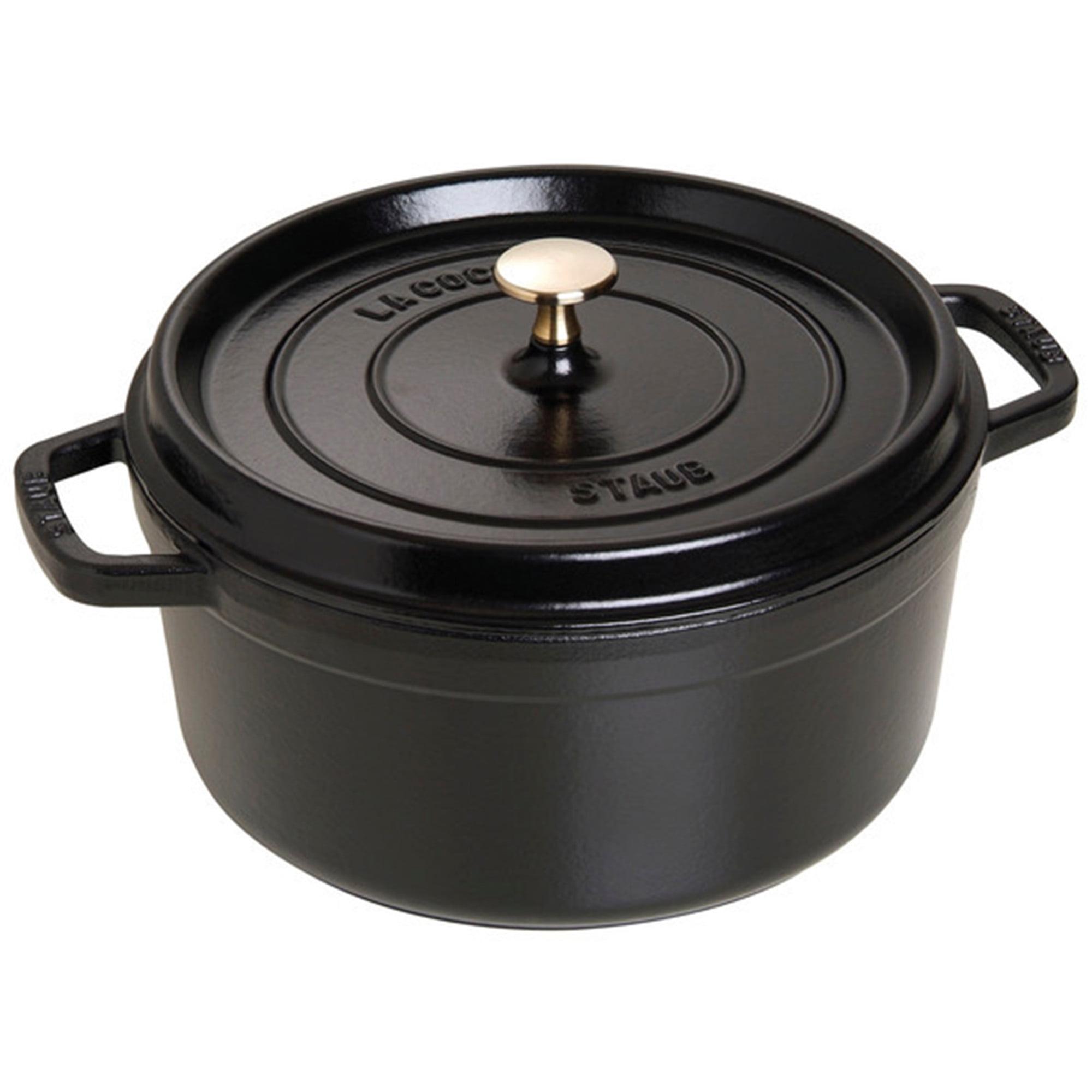 STAUB Cast Iron 5.5-qt Round Cocotte