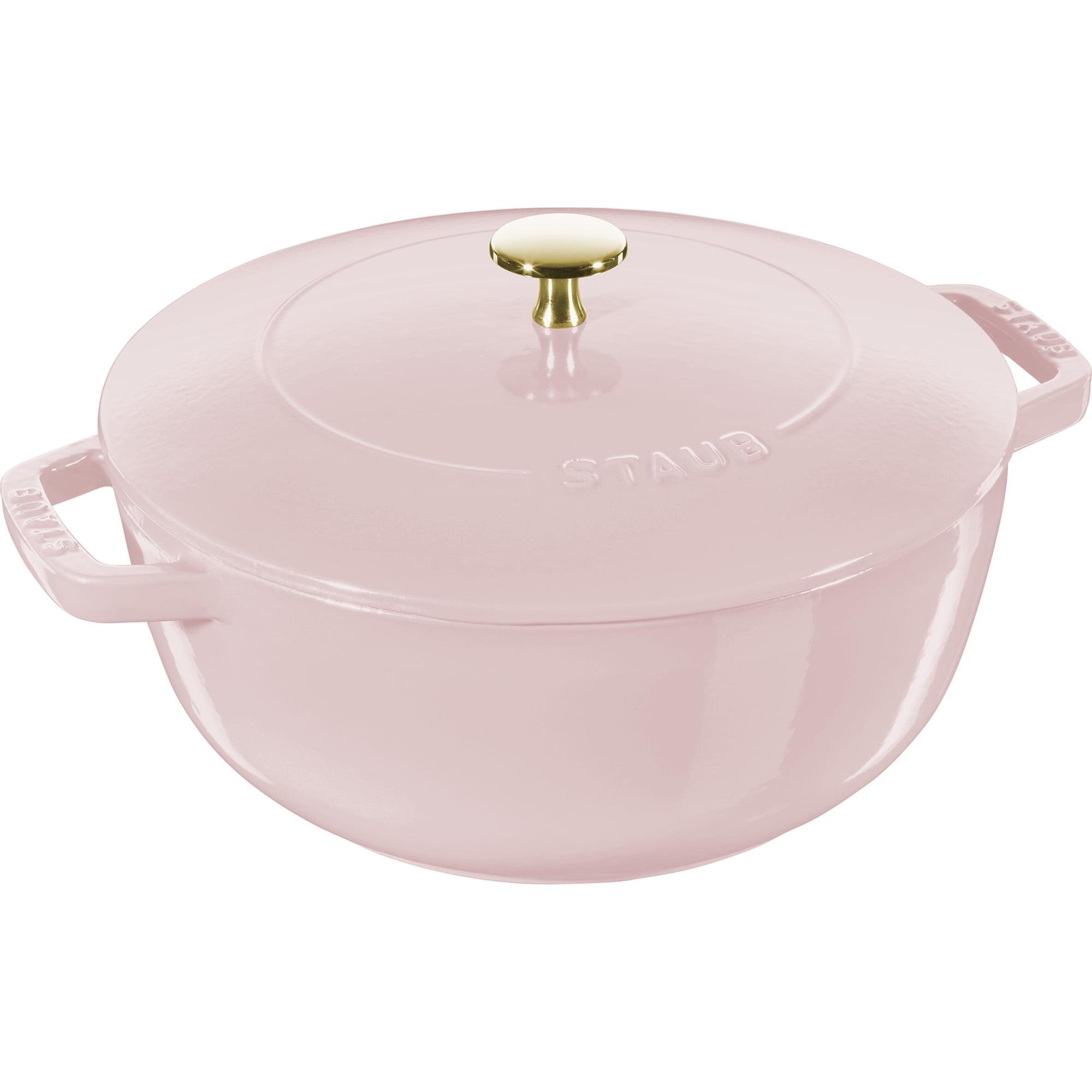 Staub ® Peony Pink Cast Iron 5-Qt. Essential French Oven