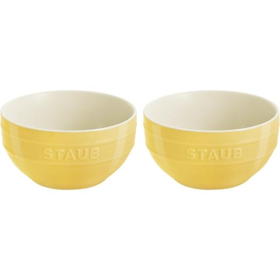 Staub Staub Ceramic 2-pc Large Universal Bowl Set - Citron (Set of 2)