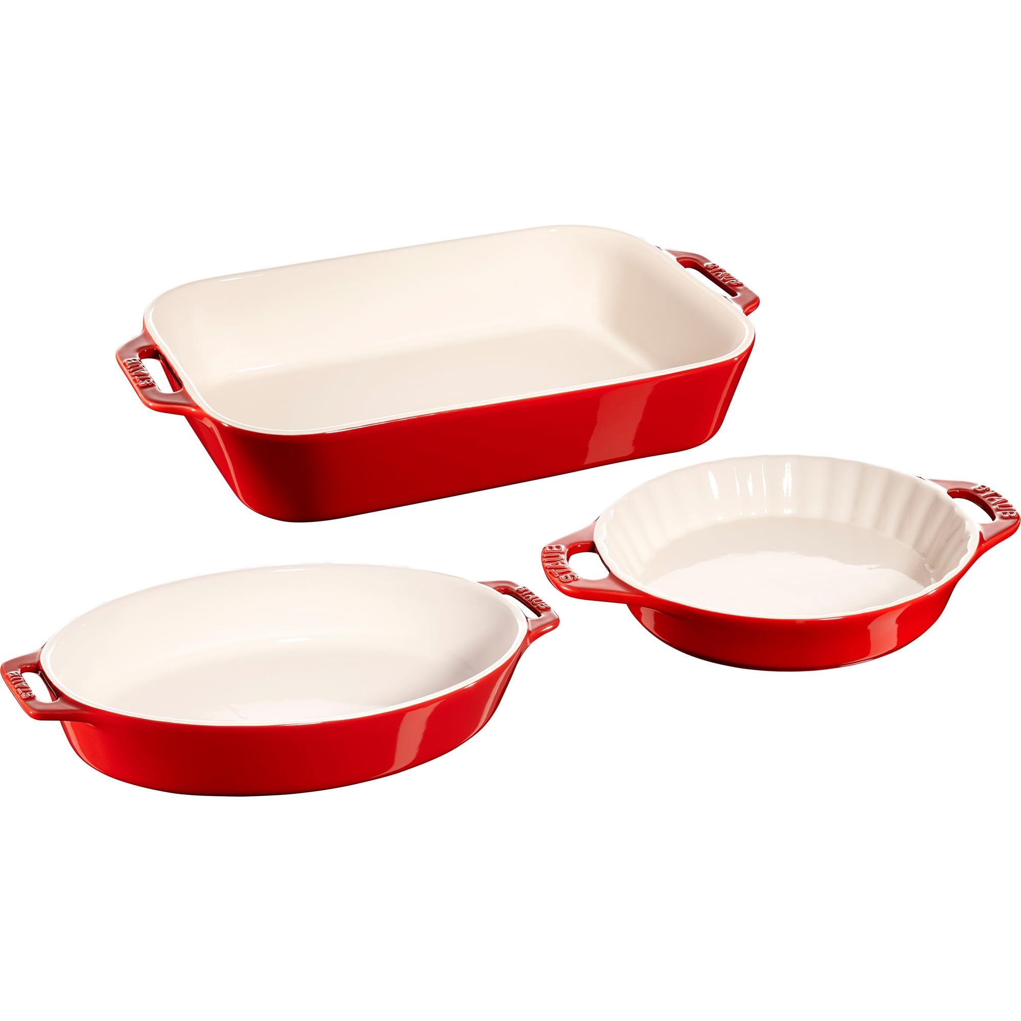 Staub Ceramics 3-pc Mixed Baking Dish Set