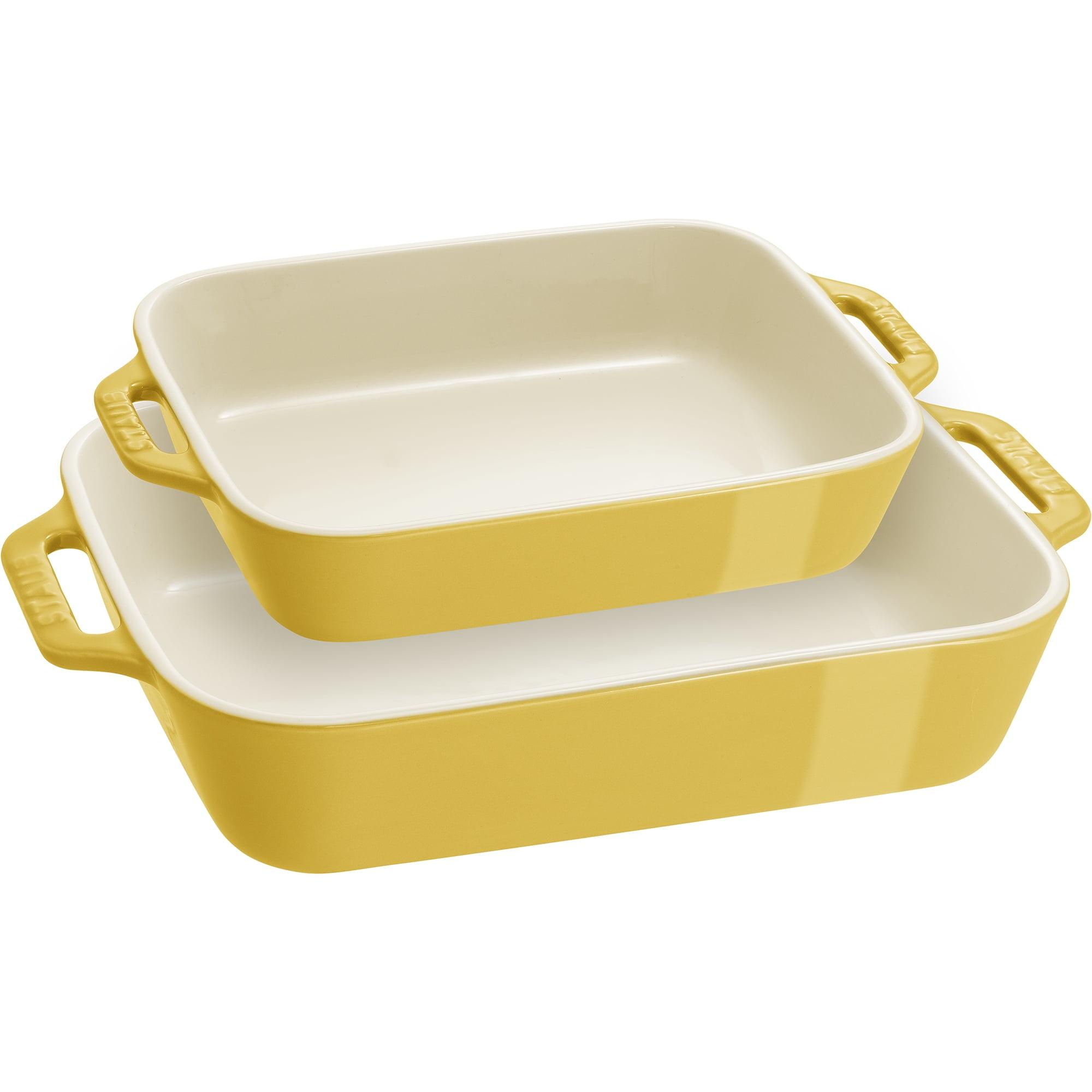 Staub Ceramic 2-piece Rectangular Baking Dish Set