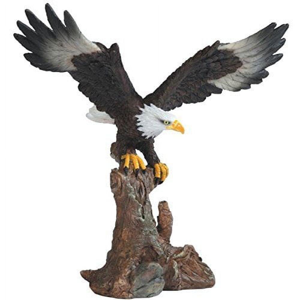 StealStreet Bald Eagle On Brown Branch Figurine, 6.75'