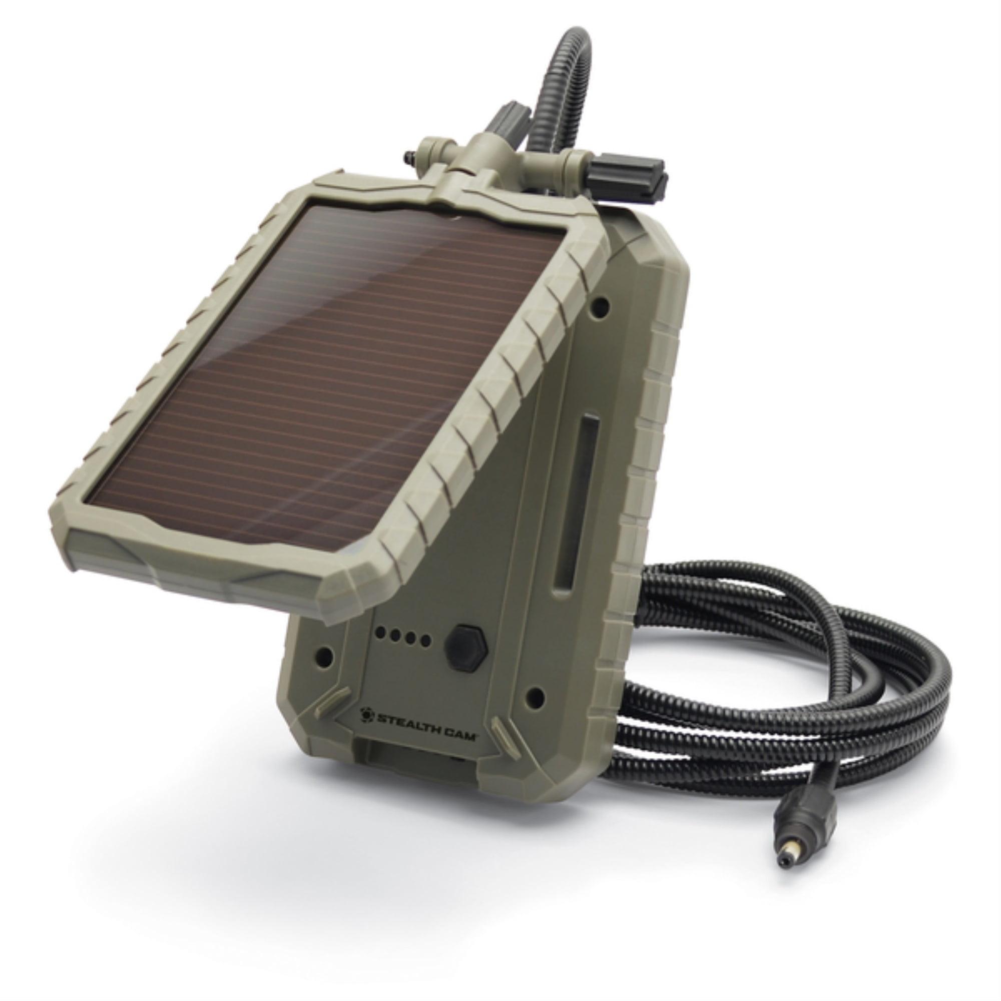 Stealth Cam 12V Solar Panel with 5000mAh Battery Pack