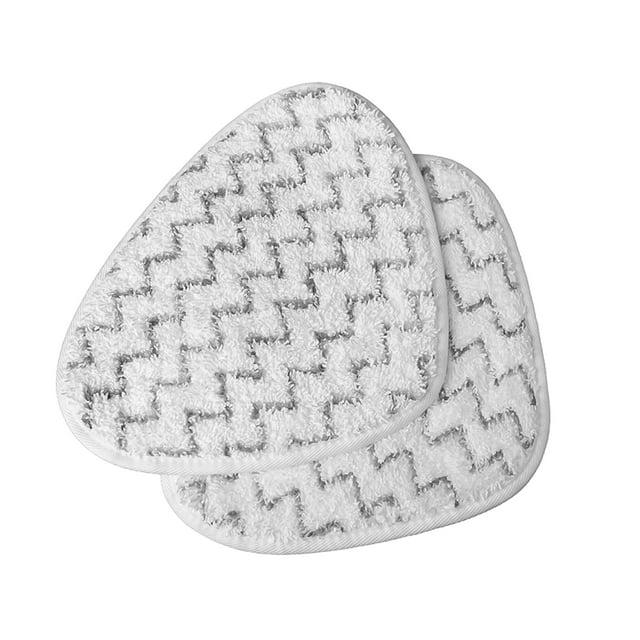 Steam and Go - Microfiber Steam Mop Pads W/ Scrubbing Strips, Washable, 2 Pieces