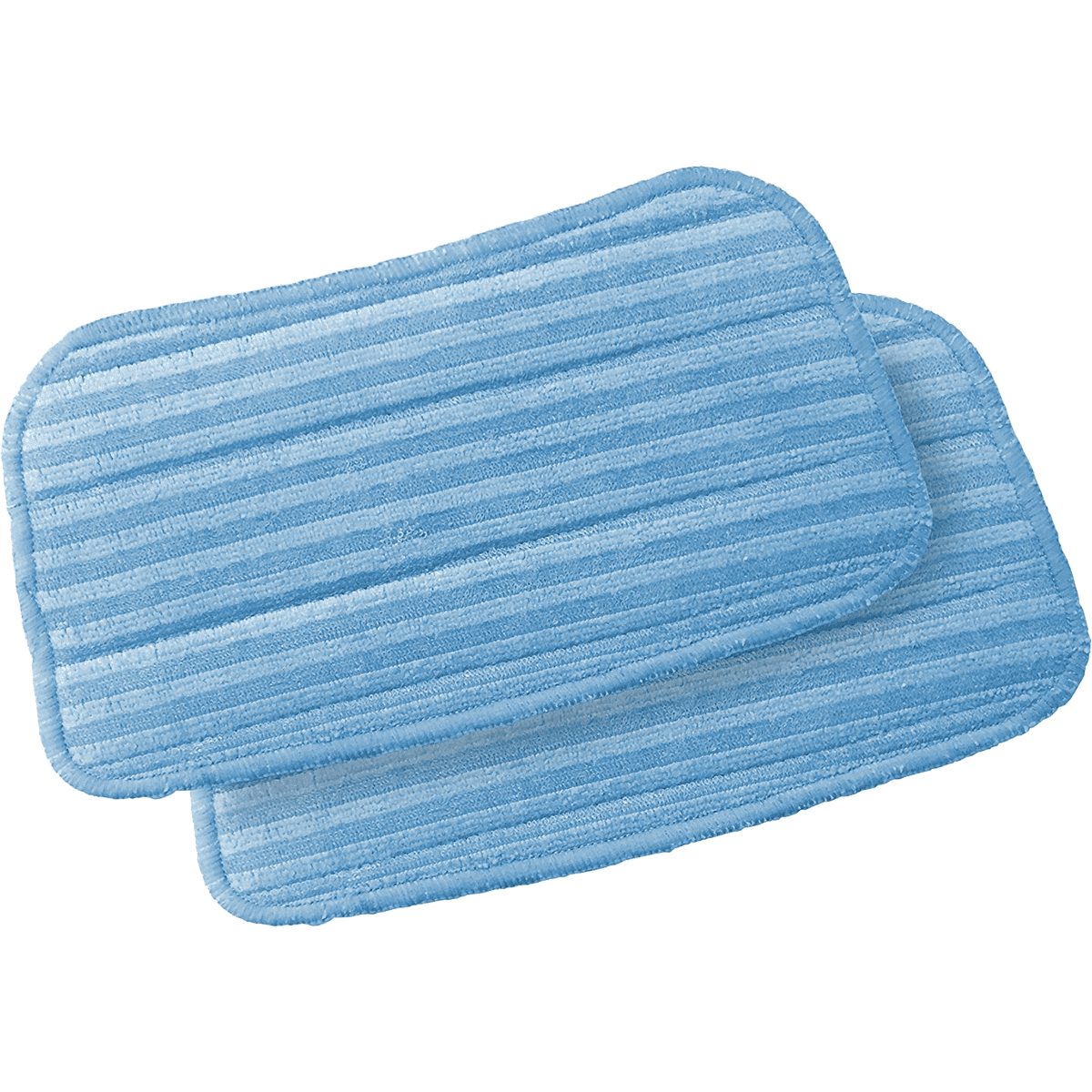 Blue Microfiber Steam Mop Replacement Pads (2-Pack)