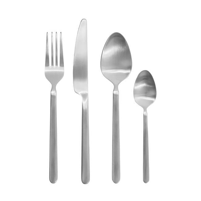 STELLA 16 Piece 18/10 Stainless Steel Flatware Set, Service for 4