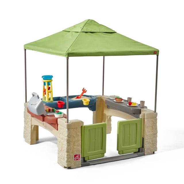 Step2 Step2 All Around Playtime Patio and Kids Outdoor Playhouse