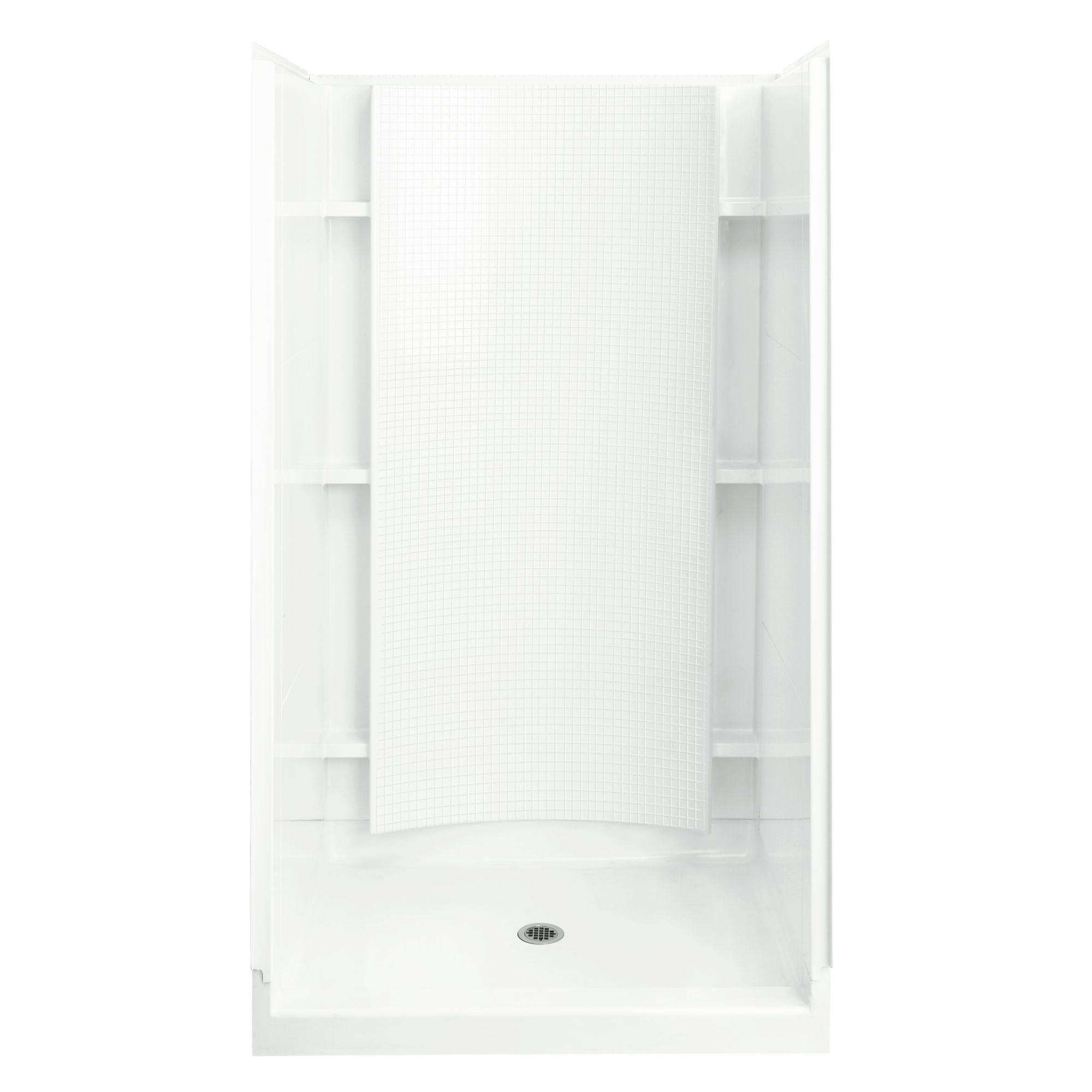 Accord 42'' x 36'' White Vikrell Shower Kit