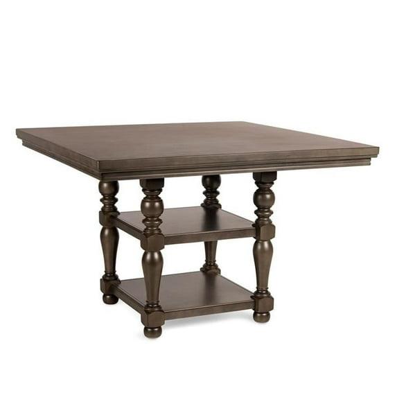 Steve Silver Caswell Distressed Harbor Grey Counter Table