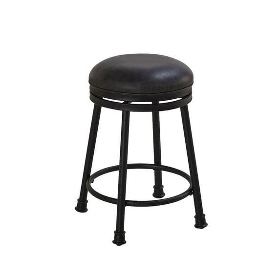 Kelly Clarkson Home Giselle Swivel Upholstered Counter Stool with Metal Frame