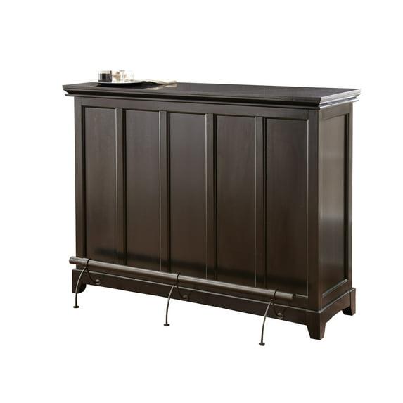 Garcia Bar Black - Steve Silver: Hardwood Solids, Veneers, Scratch-Resistant Top, Storage