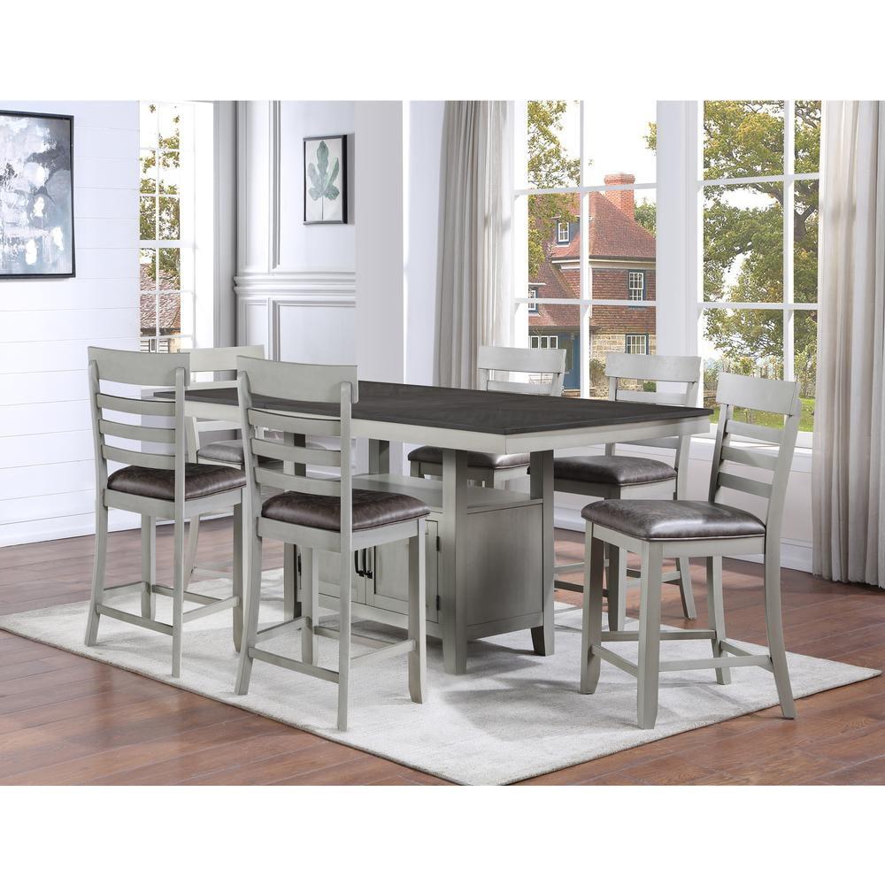 Hyland Extendable Counter-Height Dining Set