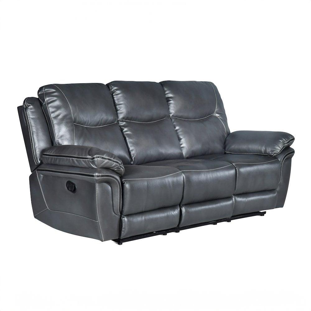 Steve Silver Isabella Grey Recliner Sofa