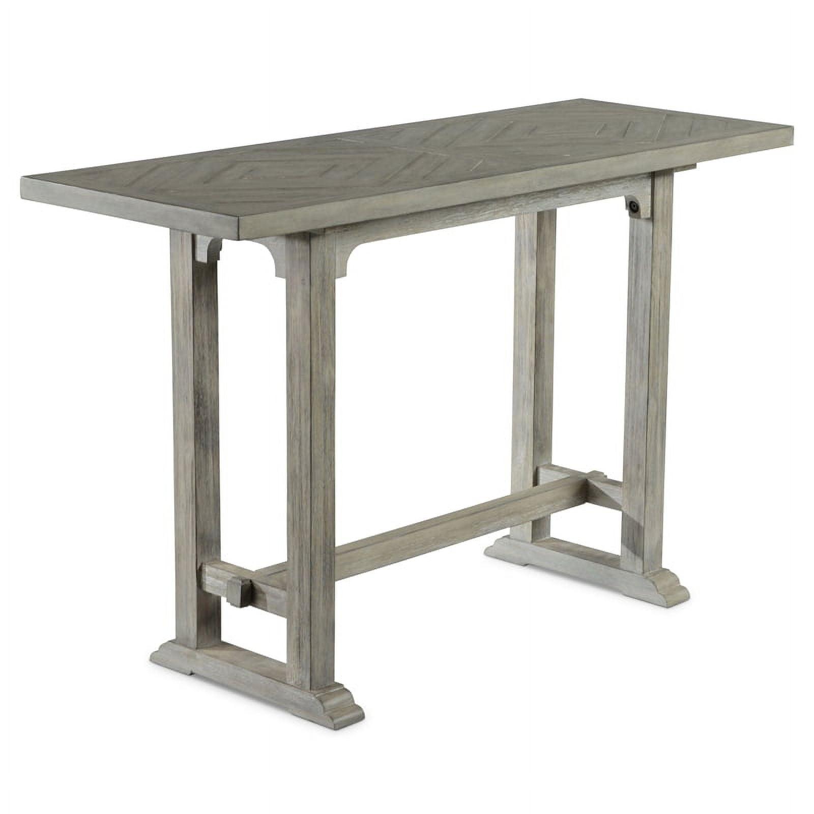 Whitford Transitional Dove Gray Rectangular Sofa Table