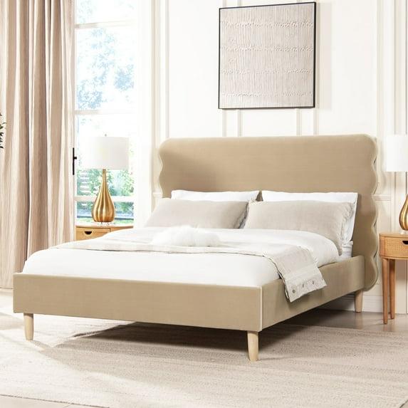 Henley Upholstered Scalloped Bed