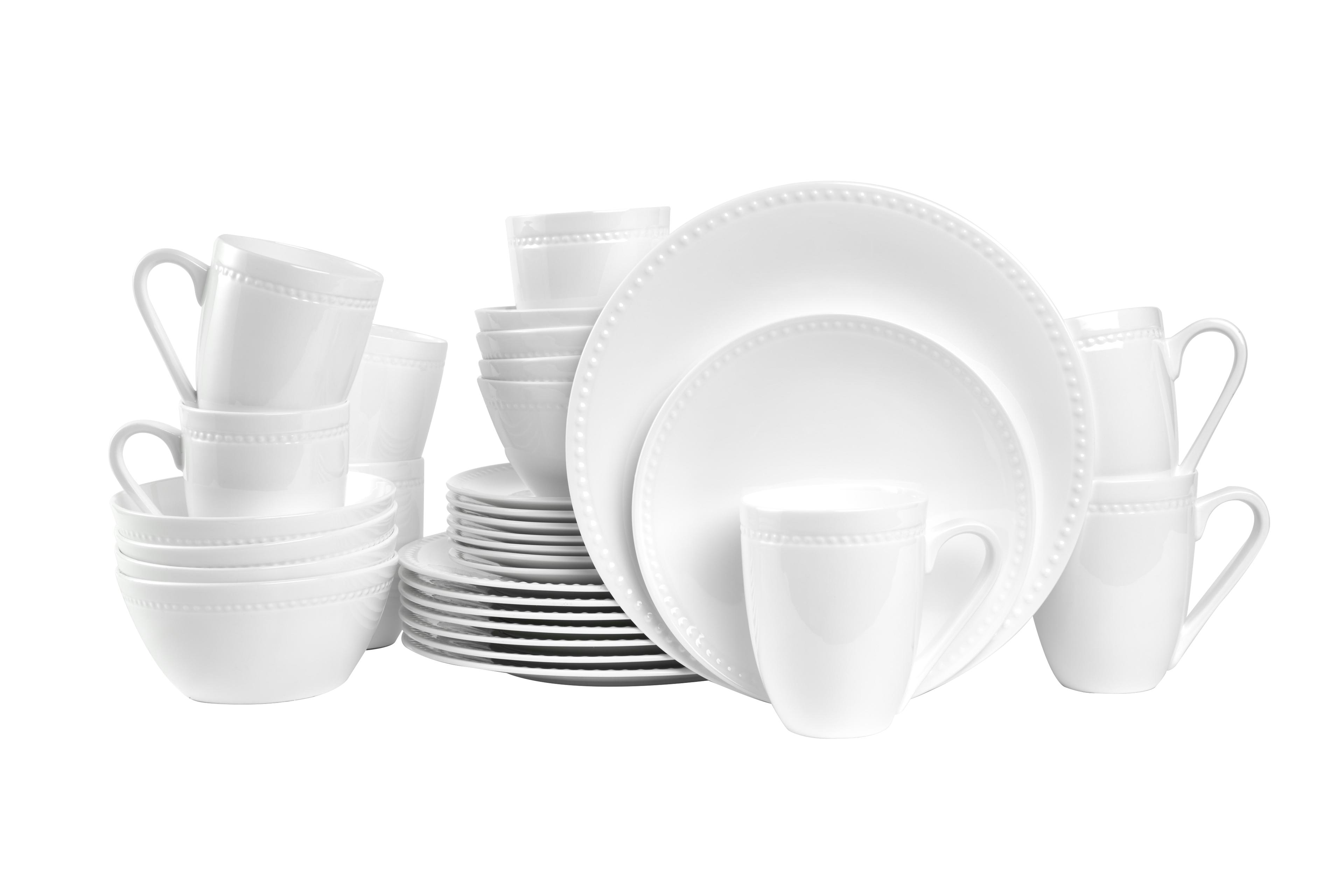 Stone Lain Stone Lain Ava 32-Piece Dinnerware Set Bone China