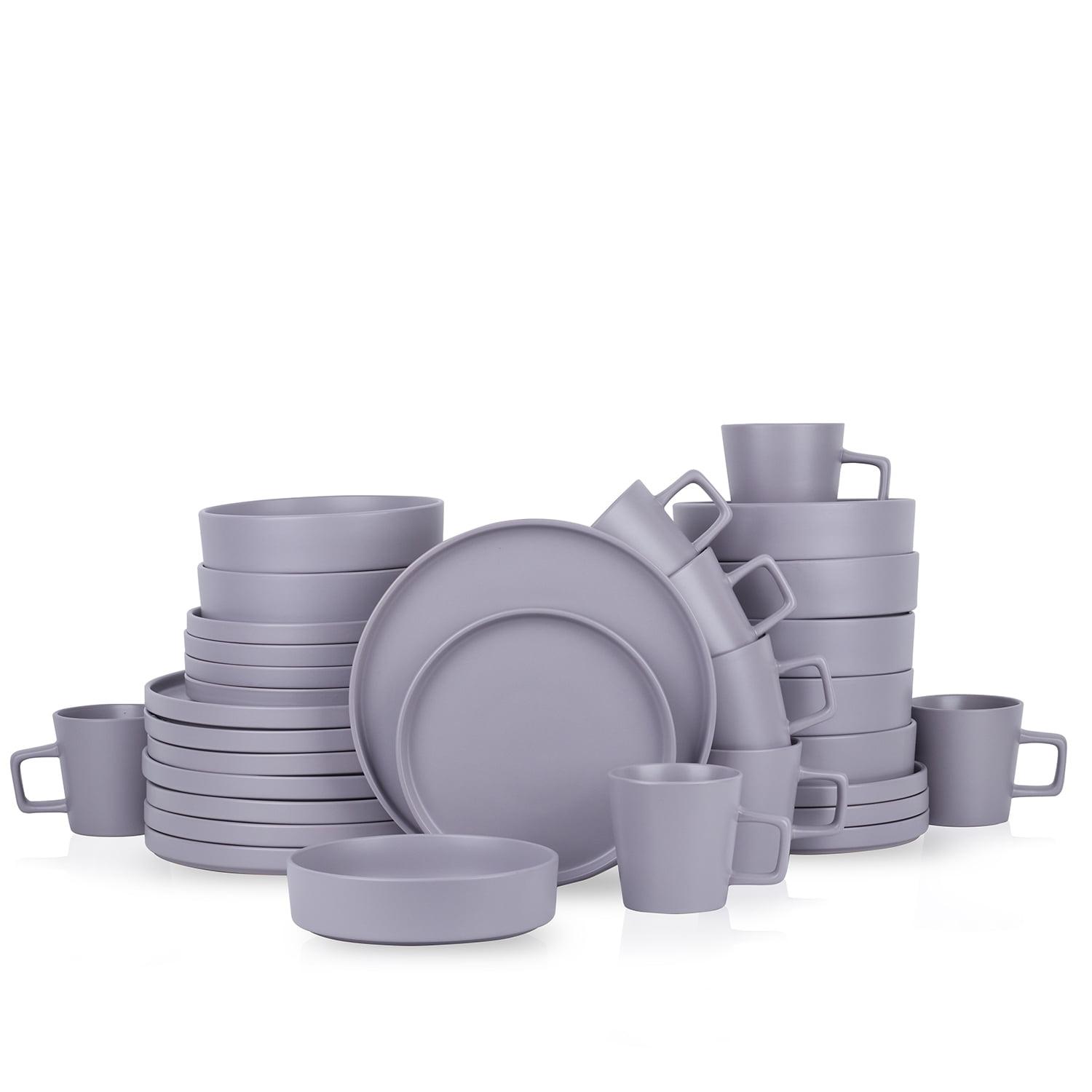 Stone Lain Cleo 32-Piece Dinnerware Set Stoneware