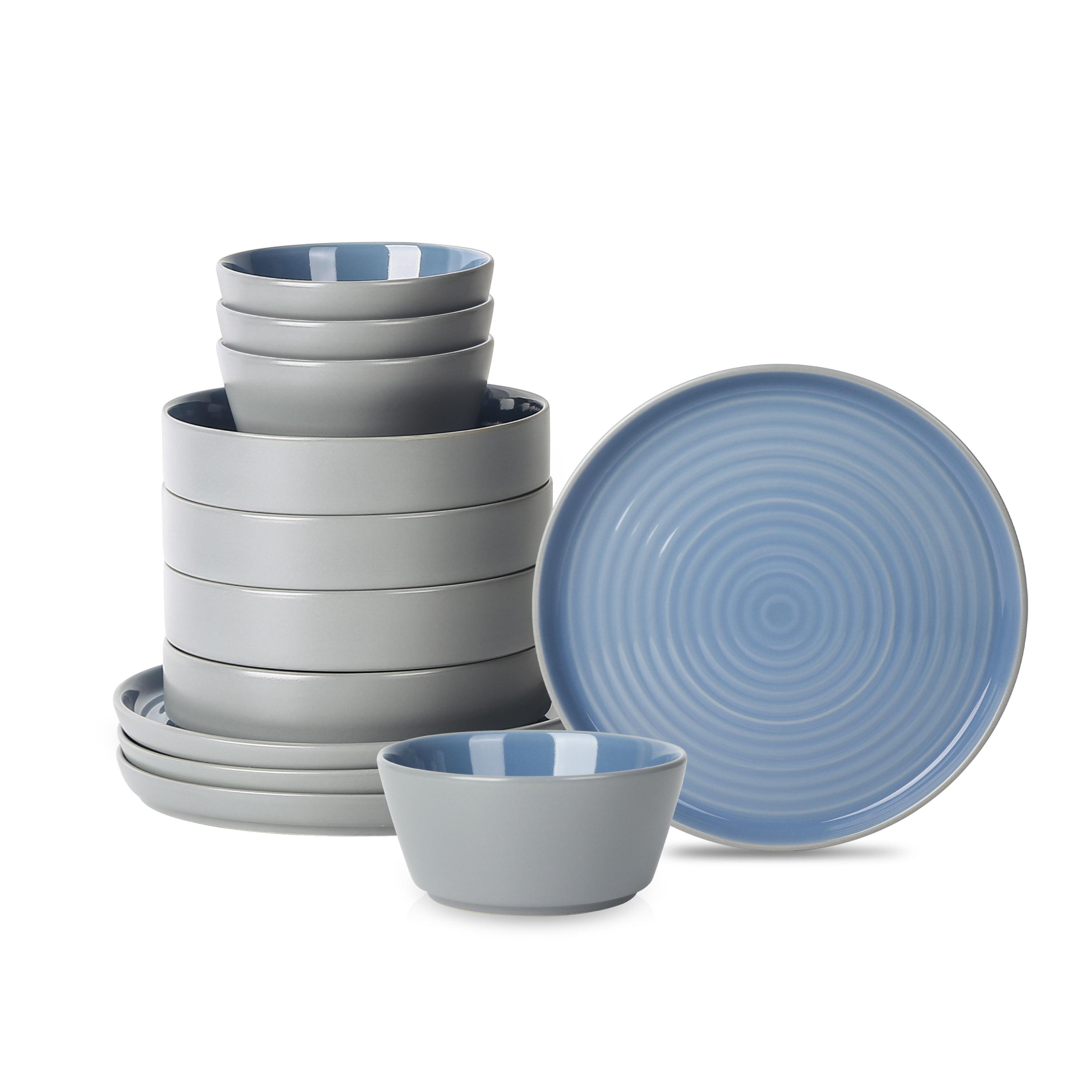 Stone Lain Elica 12-Piece Dinnerware Set Stoneware