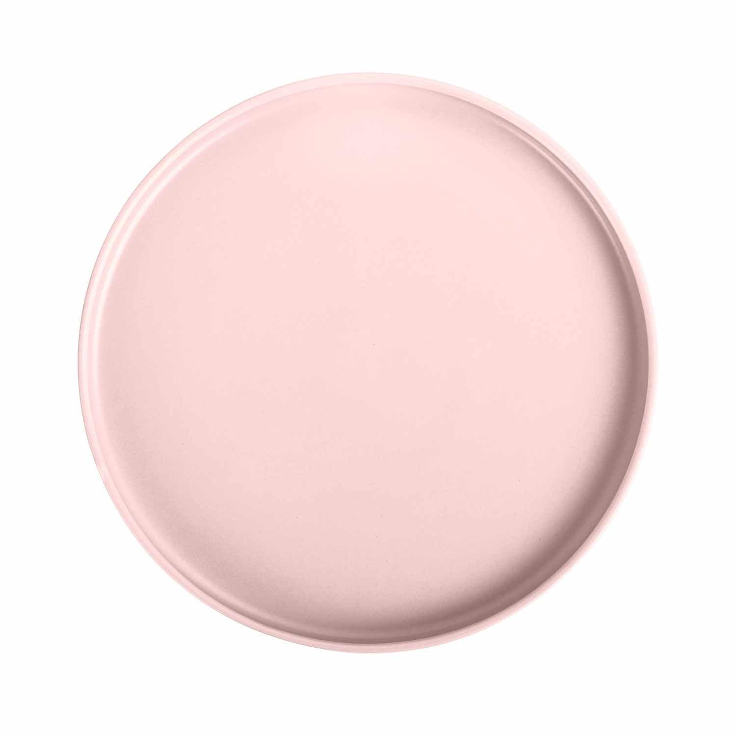 Stone + Lain Stella Porcelain Collection Dish Set, 6 Dinner Plates Service for 6, Blush