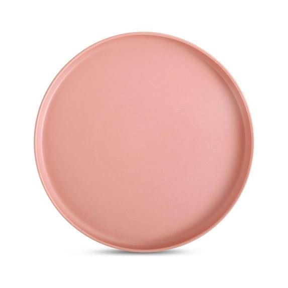 Stone + Lain Stella Porcelain Collection Dish Set, 6 Salad Plates Service for 6, Terracotta