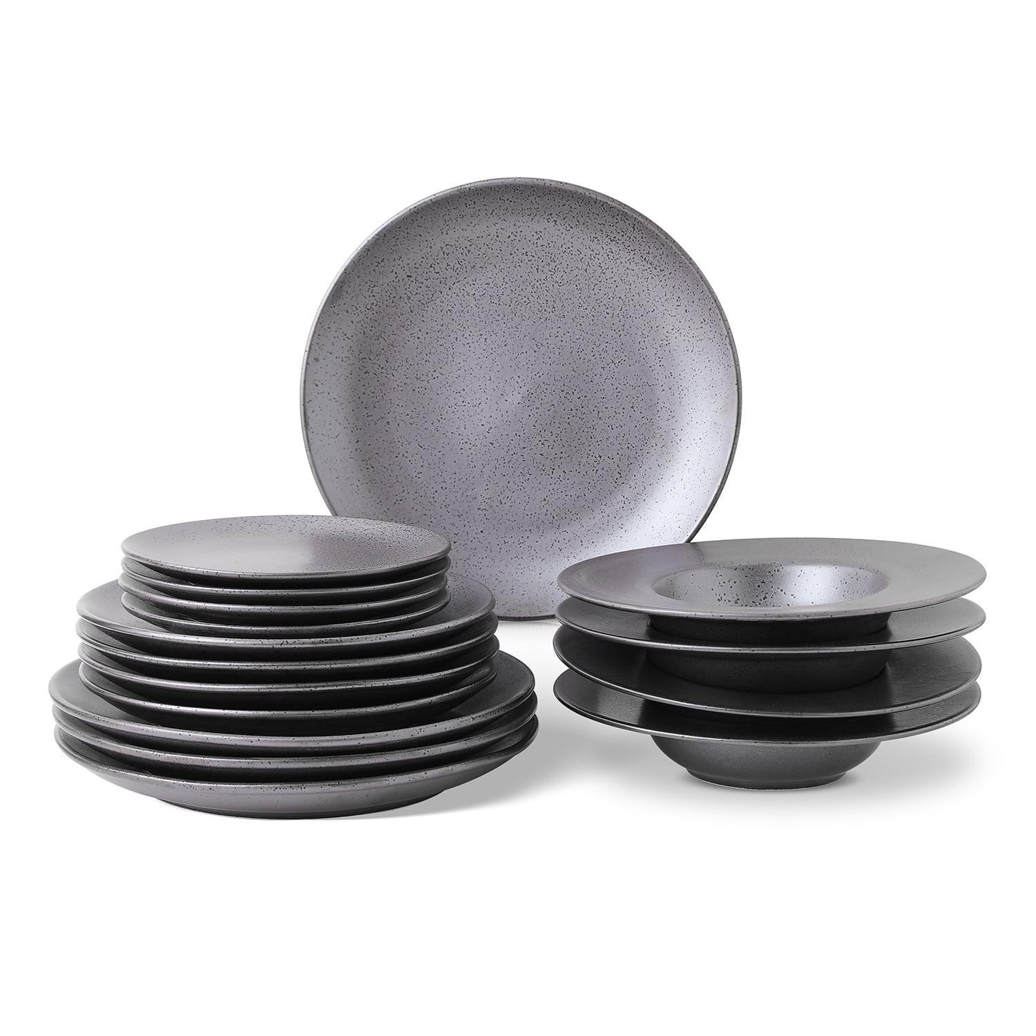 Stone Lain Valencia 16-Piece Dinnerware Set Porcelain