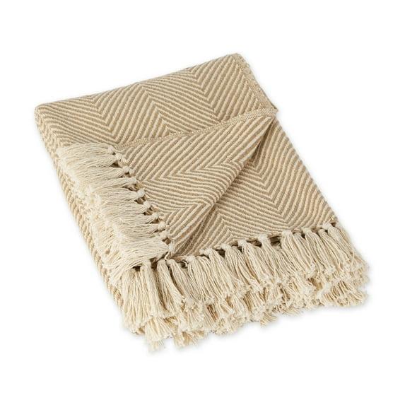 Design Imports Dll Hand Woven Throw Blanket