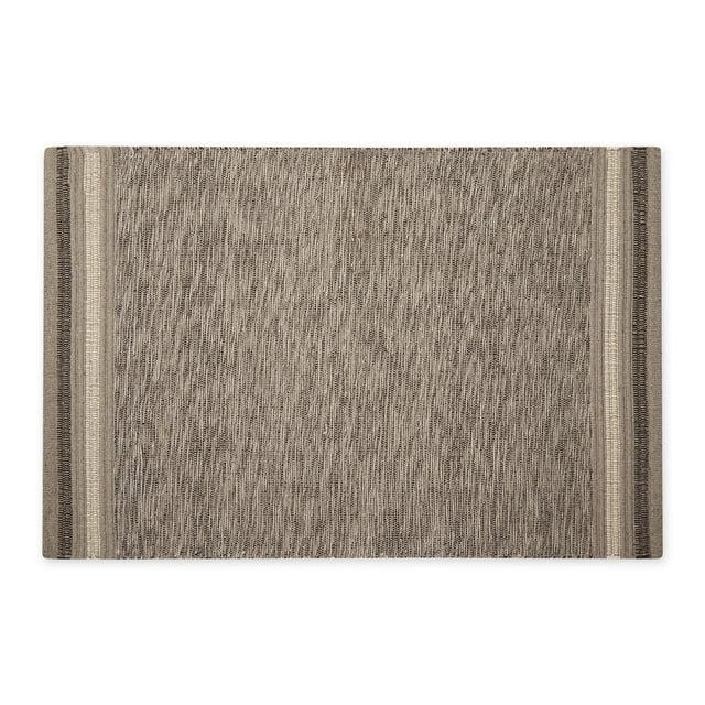 Design Imports Modern Edge Stripe - Stone - 2 X 3 Ft