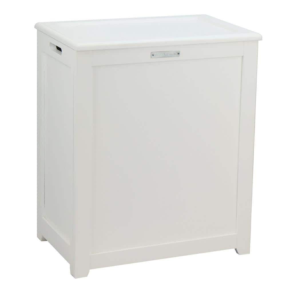 Wood Cabinet Laundry Hamper with Handles