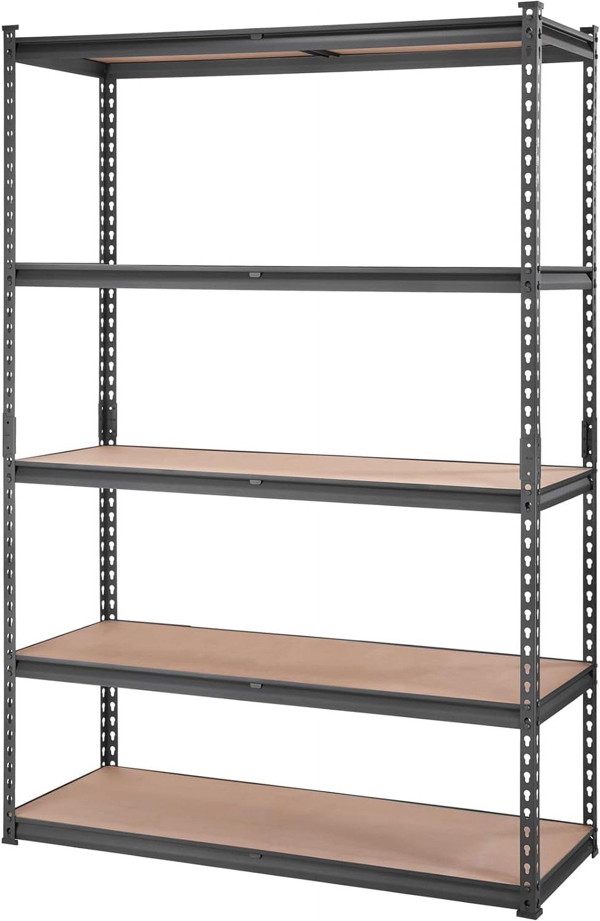 Heavy Duty 5-Tier Adjustable Metal Storage Shelving Unit