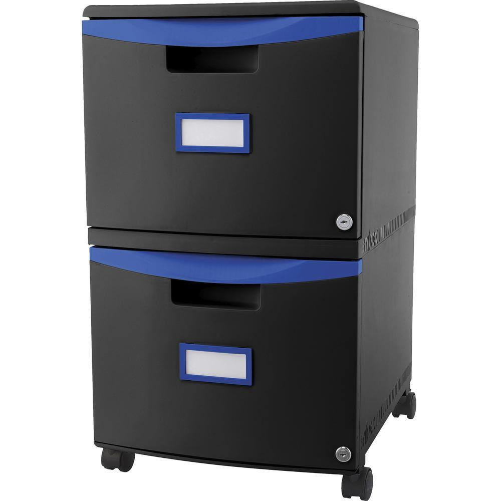 Mesvin 14.75'' Wide 2 -Drawer Mobile File Cabinet