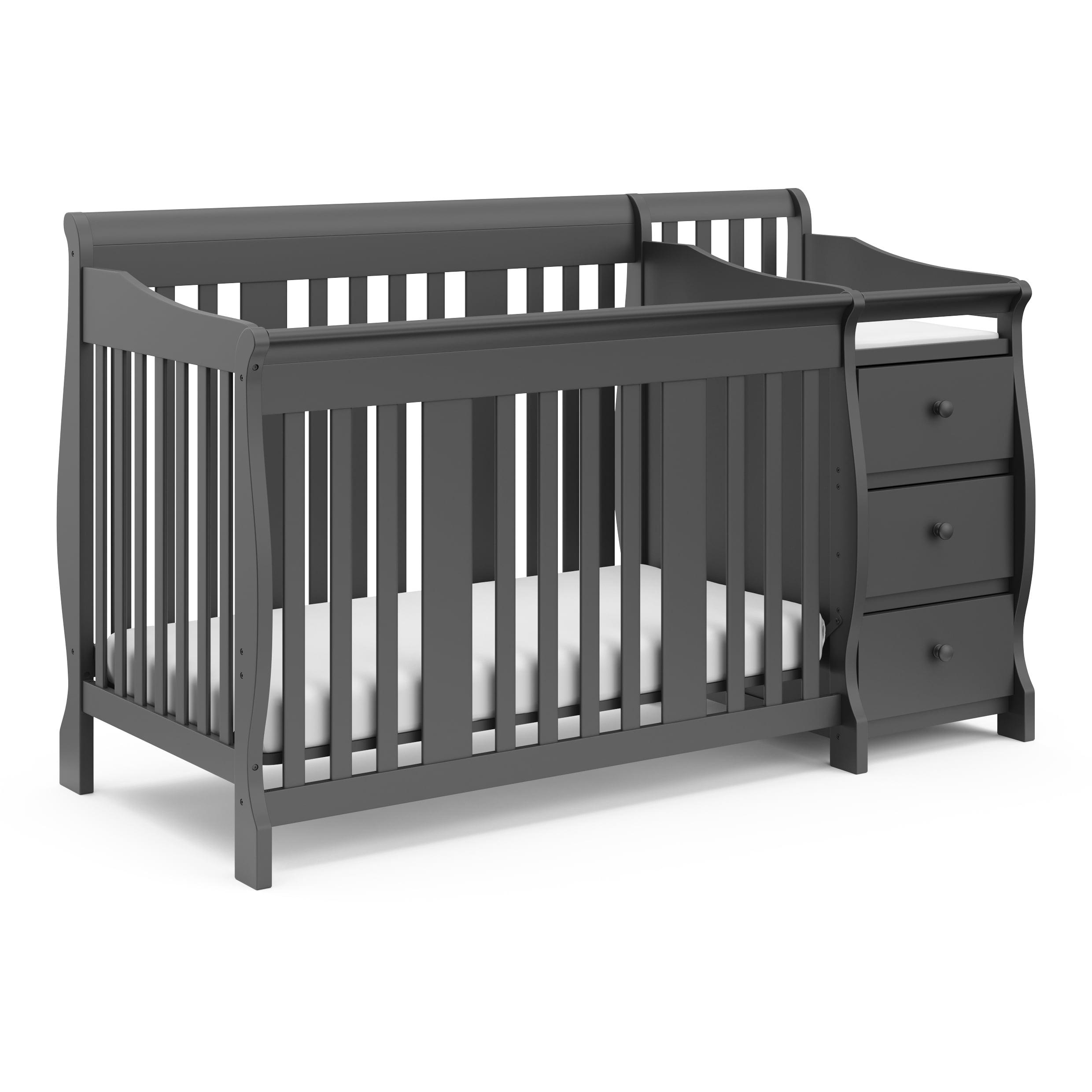 Storkcraft Portofino 5-in-1 Convertible Crib and Changer