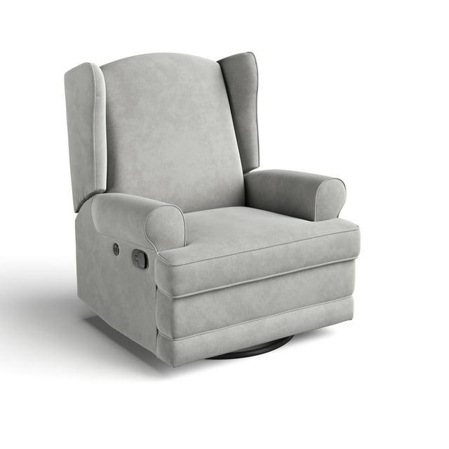 Serenity Swivel Reclining Glider with USB