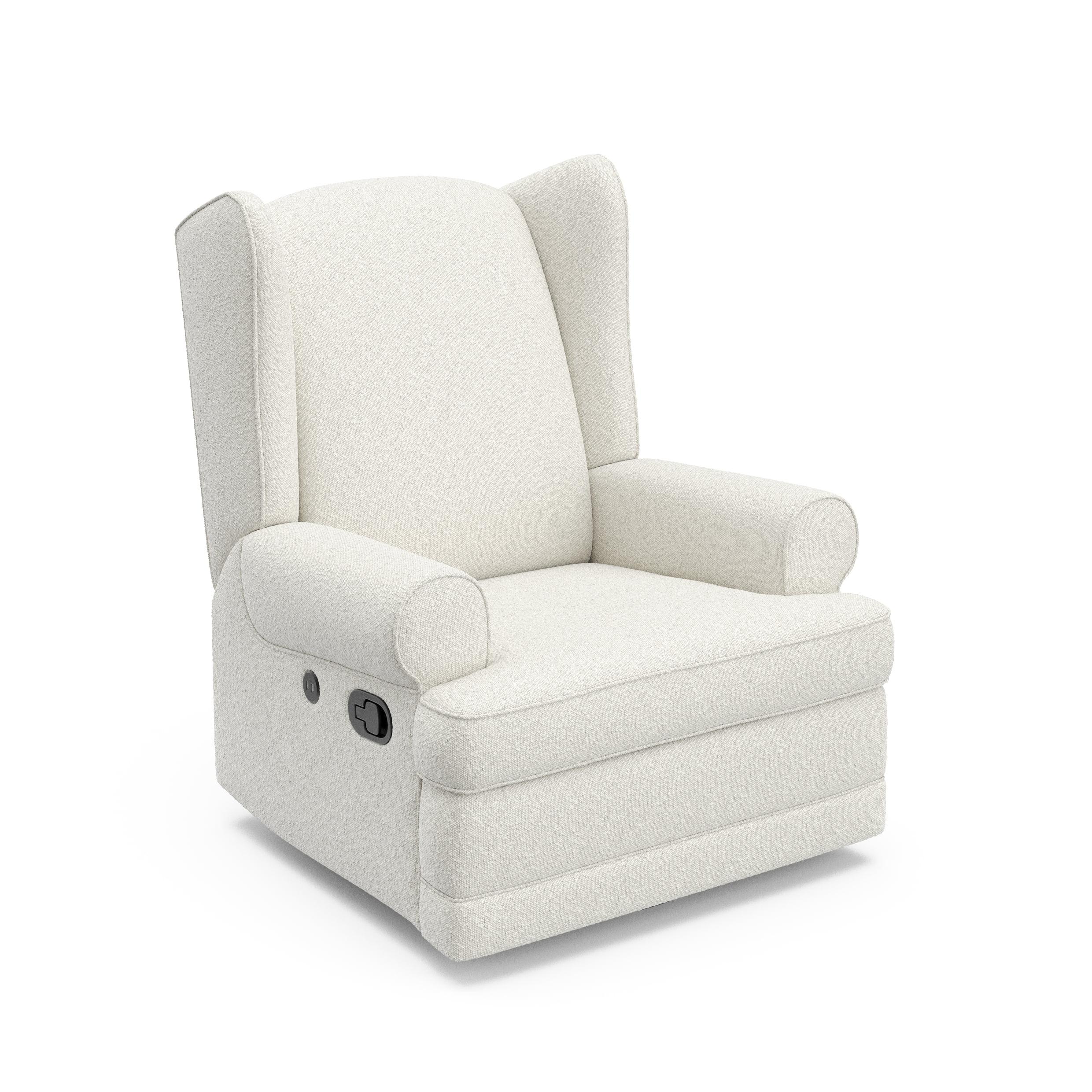 Serenity Swivel Reclining Glider Rocking Chair with USB