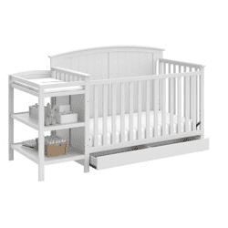 Steveston 5-in-1 Convertible Crib and Changer with Storage
