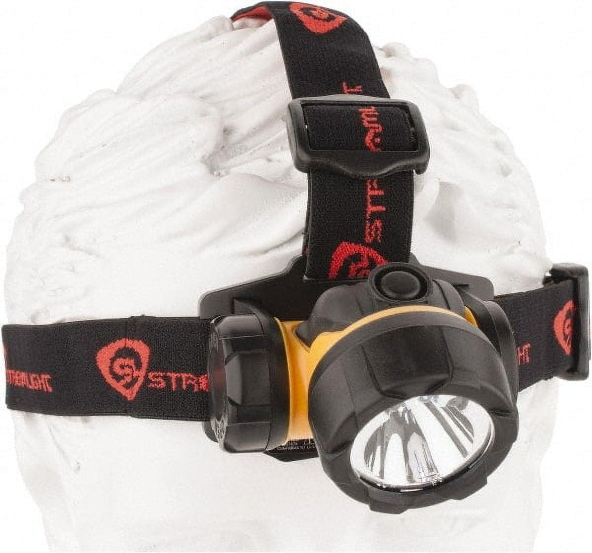 Yellow Adjustable LED Water Resistant Headlamp